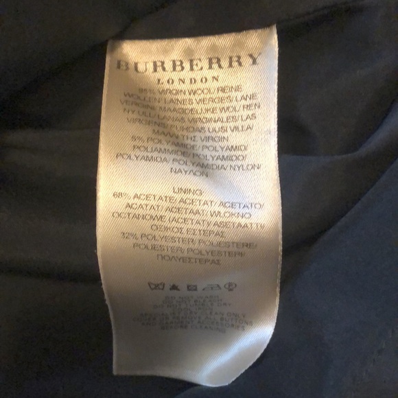 Burberry Black Wool Dress - Picture 8 of 9